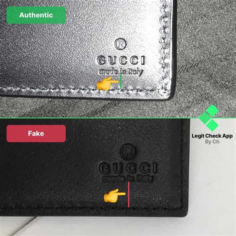 spot fake gucci wallet|gucci wallet clearance.